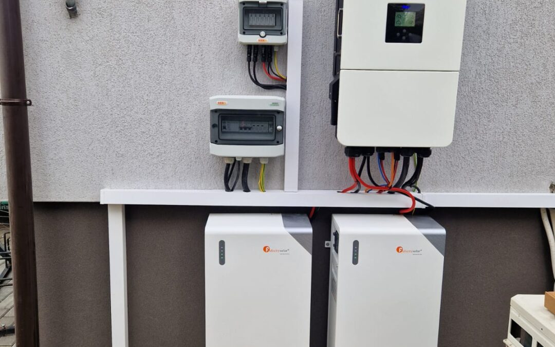 Wiata 30 kW , Deye z zasilaniem awaryjnym + magazyn energii 36 kWh
