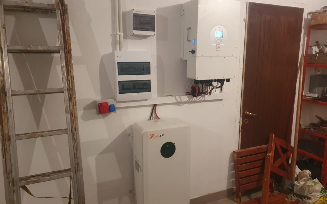 Realizacja Fotowoltaika  7 kW +Zasilanie awaryjne